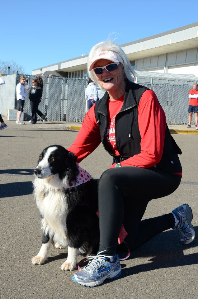 Sweetheart 4-miler with Buddy